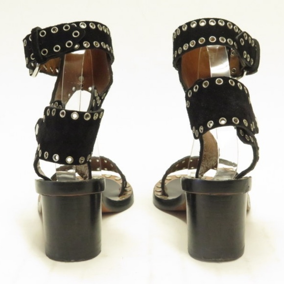 Isabel Marant Sandal Jaeryn Grommet-Studded Black - Picture 5 of 8